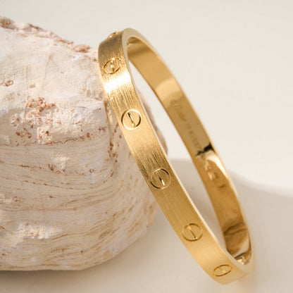 [ELAN LUXE]LOVE BRACELET 6.1MM BRUSHED