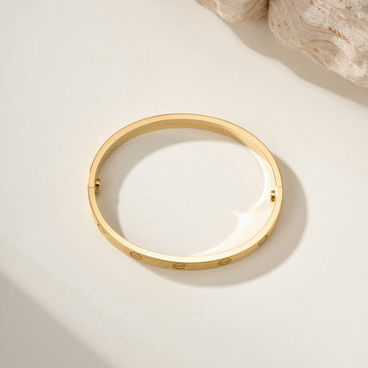 [ELAN LUXE]LOVE BRACELET 6.1MM BRUSHED