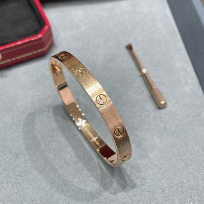 [ELAN LUXE]LOVE BRACELET 6.1MM BRUSHED
