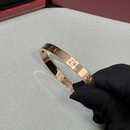 [ELAN LUXE]LOVE BRACELET 6.1MM BRUSHED