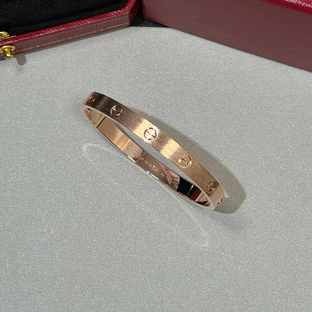 [ELAN LUXE]LOVE BRACELET 6.1MM BRUSHED