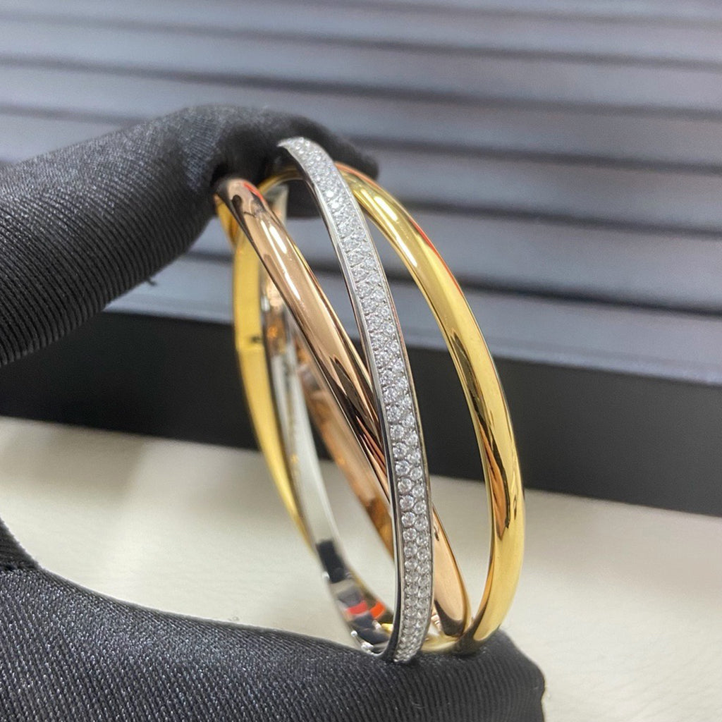 [ELAN LUXE]TRINITY 2.8MM SMALL BRACELET