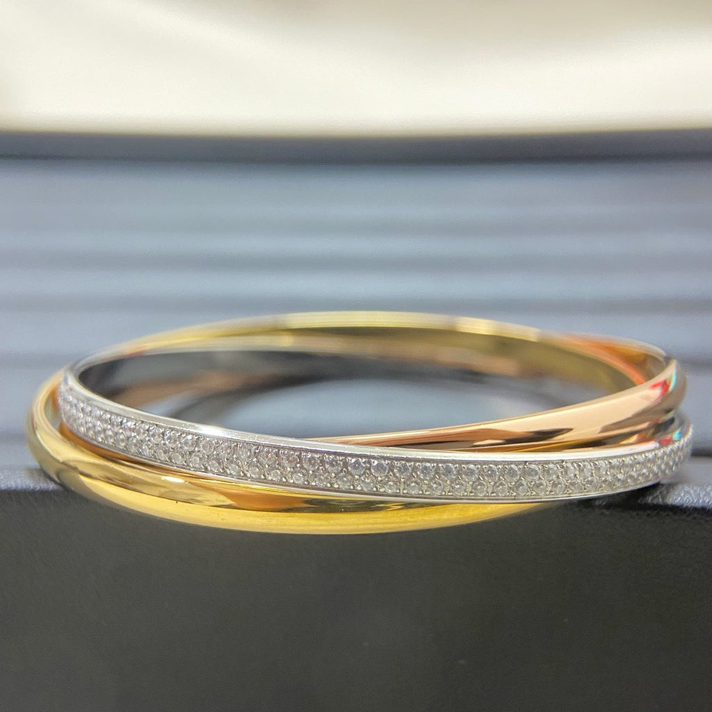 [ELAN LUXE]TRINITY 2.8MM SMALL BRACELET