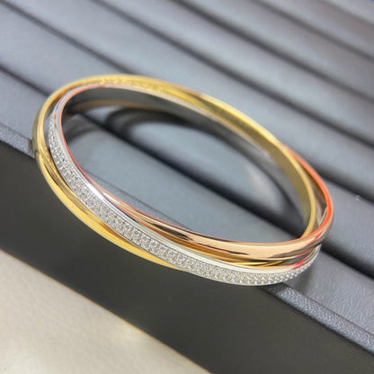 [ELAN LUXE]TRINITY 2.8MM SMALL BRACELET