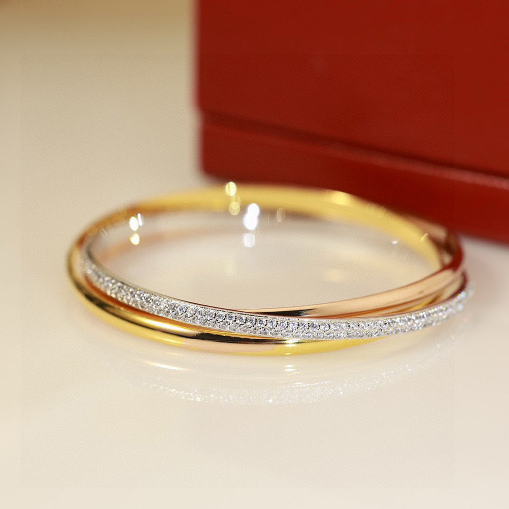 [ELAN LUXE]TRINITY 2.8MM SMALL BRACELET