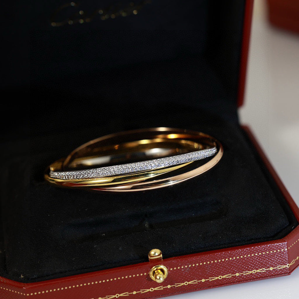 [ELAN LUXE]TRINITY 2.8MM SMALL BRACELET