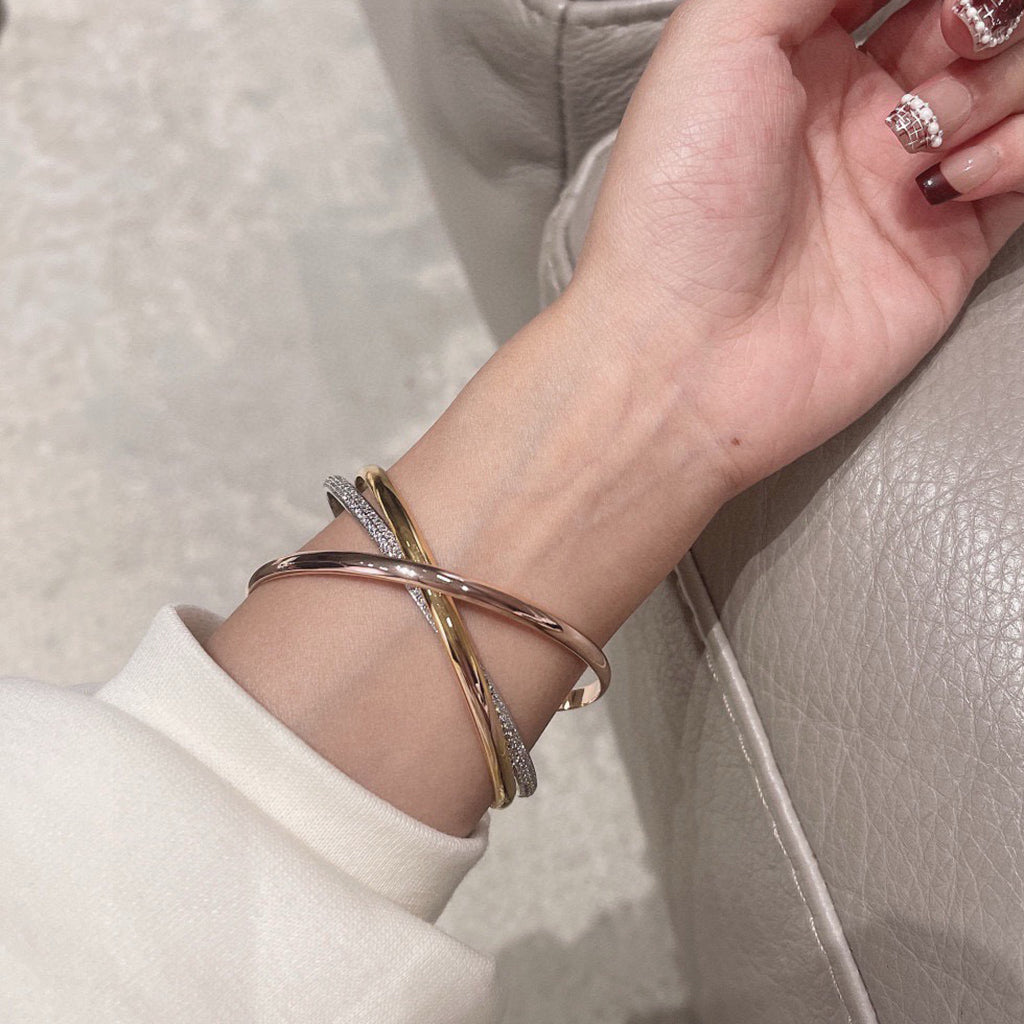 [ELAN LUXE]TRINITY 2.8MM SMALL BRACELET