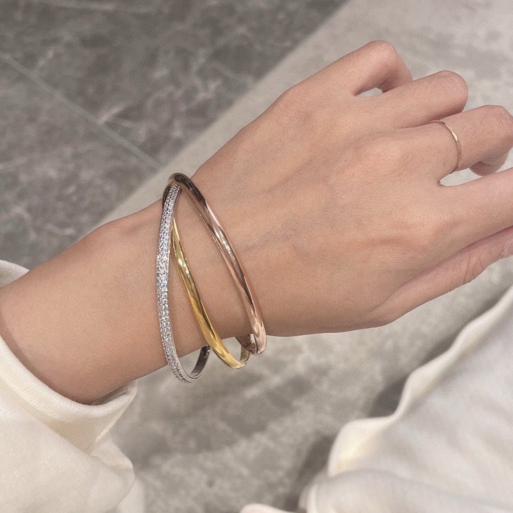 [ELAN LUXE]TRINITY 2.8MM SMALL BRACELET