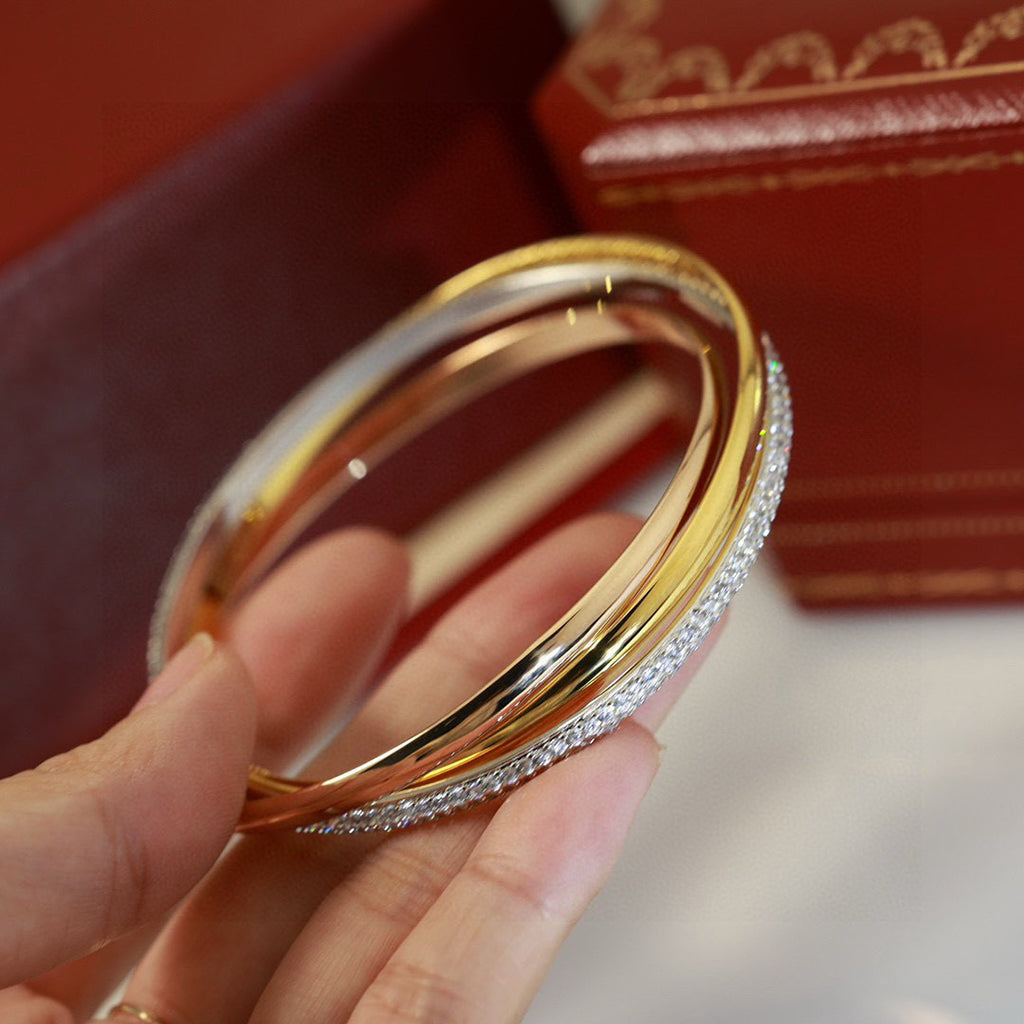 [ELAN LUXE]TRINITY 2.8MM SMALL BRACELET