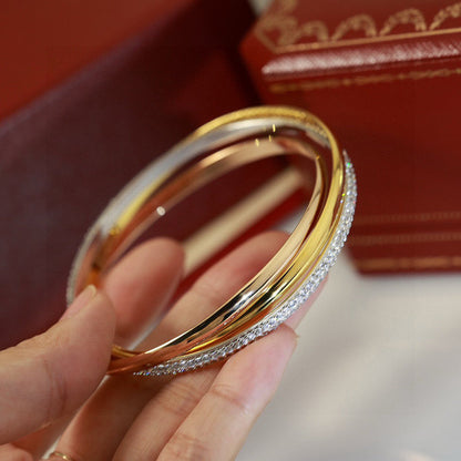[ELAN LUXE]TRINITY 2.8MM SMALL BRACELET