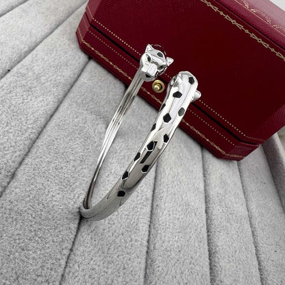 [ELAN LUXE]PANTHERE DOUBLE HEADED OPEN BRACELET