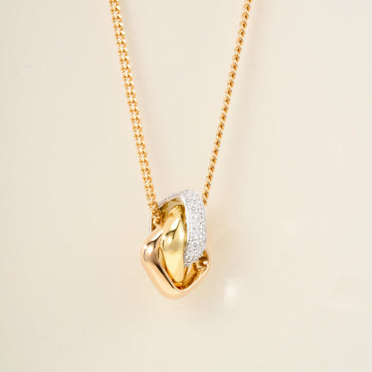 [ELAN LUXE]TRINITY CUSHION NECKLACE COLLECTION