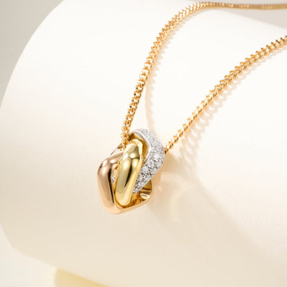 [ELAN LUXE]TRINITY CUSHION NECKLACE COLLECTION