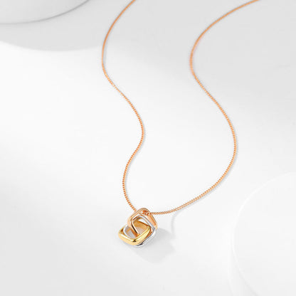 [ELAN LUXE]TRINITY CUSHION NECKLACE COLLECTION