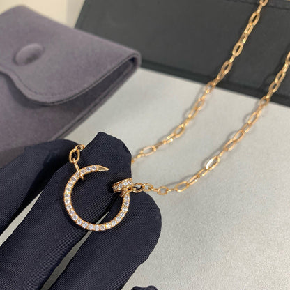 [ELAN LUXE]JUSTE NECKLACE FULL DIAMONDS