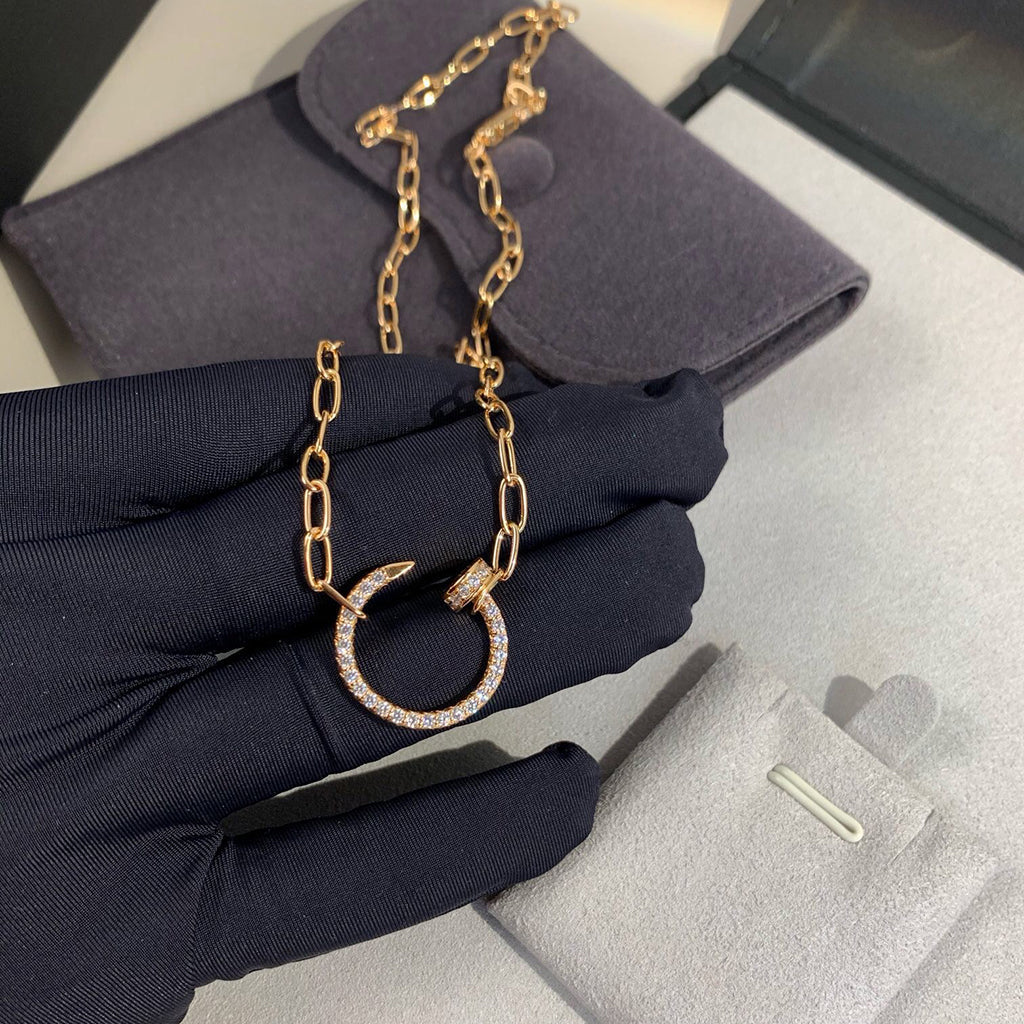 [ELAN LUXE]JUSTE NECKLACE FULL DIAMONDS