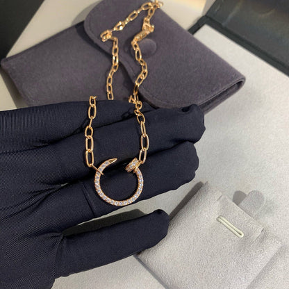 [ELAN LUXE]JUSTE NECKLACE FULL DIAMONDS