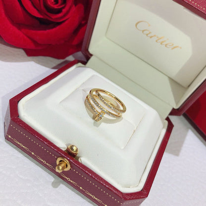 [ELAN LUXE]JUSTE RING 4.8MM FULL DIAMOND
