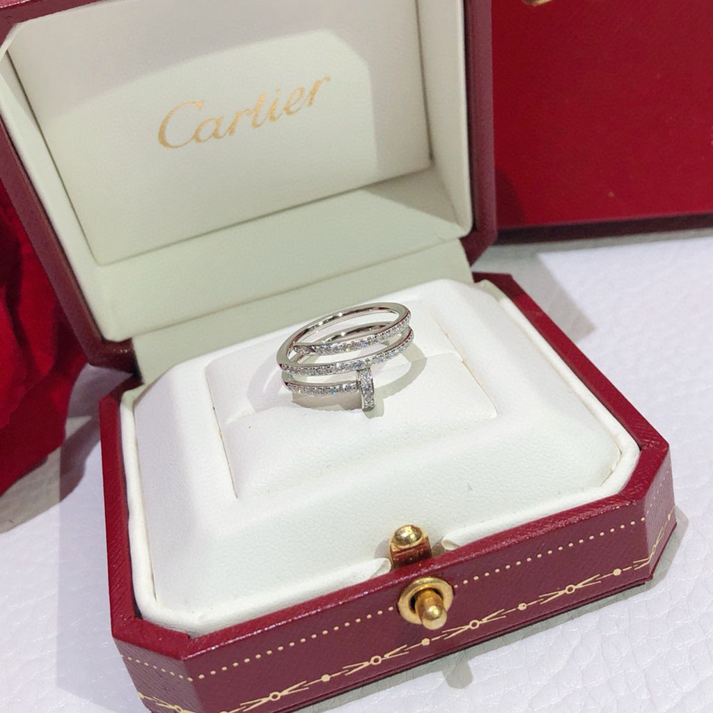 [ELAN LUXE]JUSTE RING 4.8MM FULL DIAMOND