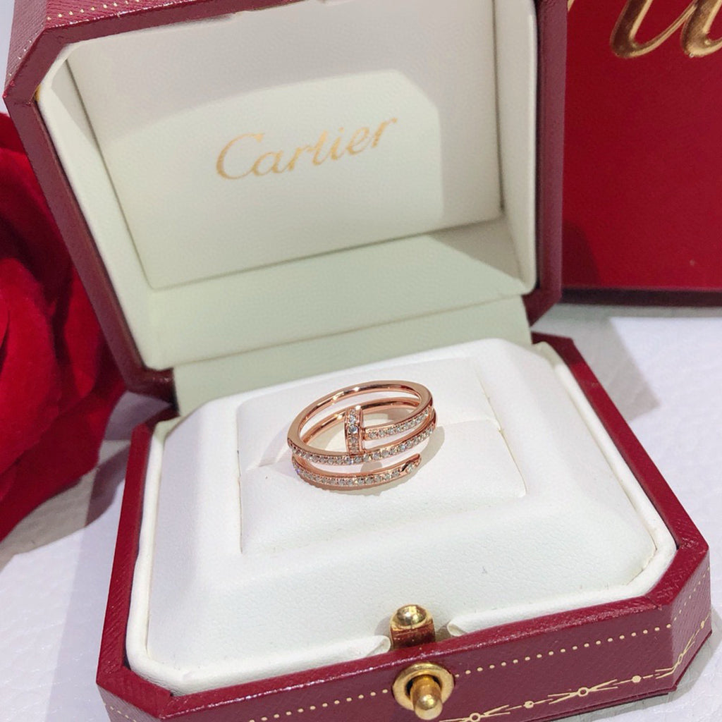 [ELAN LUXE]JUSTE RING 4.8MM FULL DIAMOND