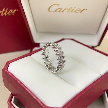 [ELAN LUXE]CLASH 6.4MM SMALL FULL DIAMOND RING