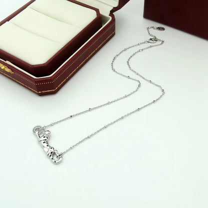 [ELAN LUXE]PANTHERE FULL DIAMOND NECKLACE