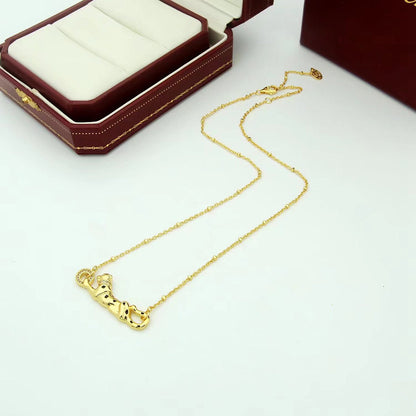 [ELAN LUXE]PANTHERE FULL DIAMOND NECKLACE