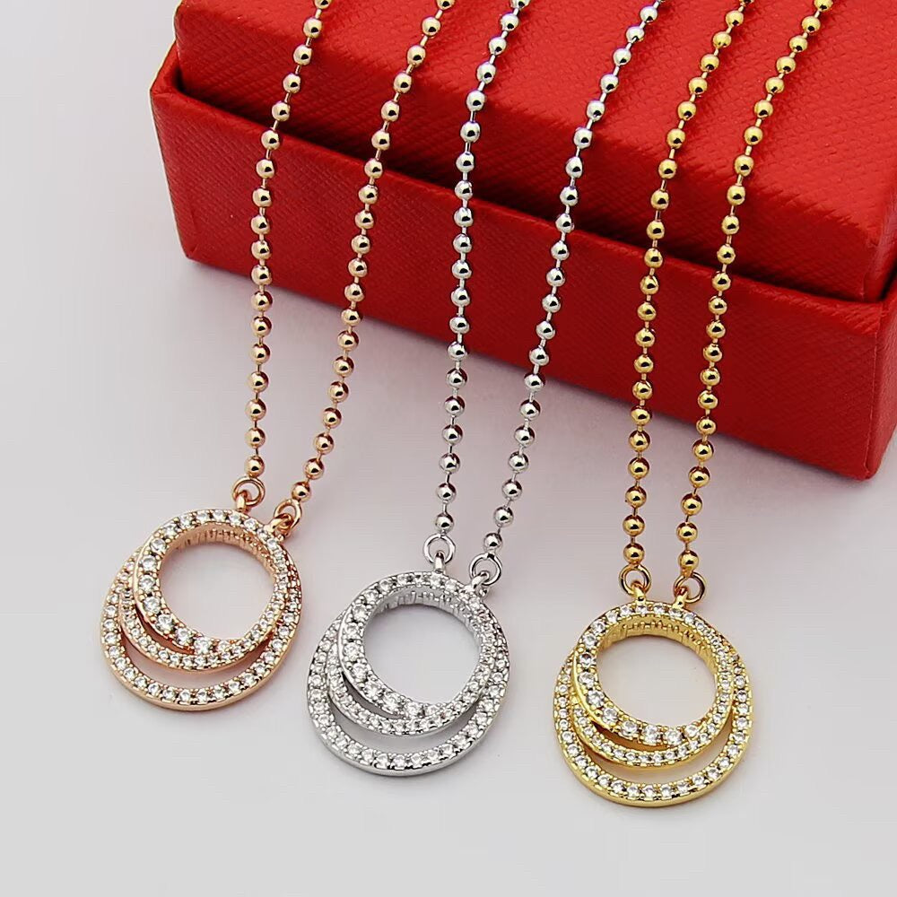[ELAN LUXE]ETINCELLE  FULL DIAMOND NECKLACE