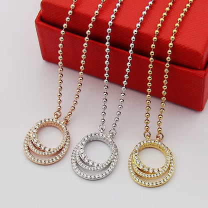 [ELAN LUXE]ETINCELLE  FULL DIAMOND NECKLACE