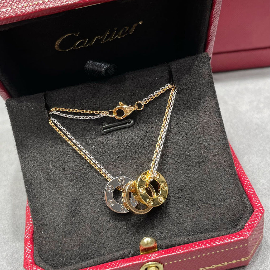 [ELAN LUXE]LOVE 6 DIAMOND PENDANT NECKLACE