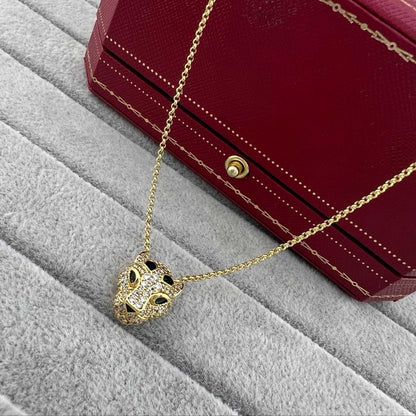[ELAN LUXE]PANTHERE FULL DIAMOND NECKLACE