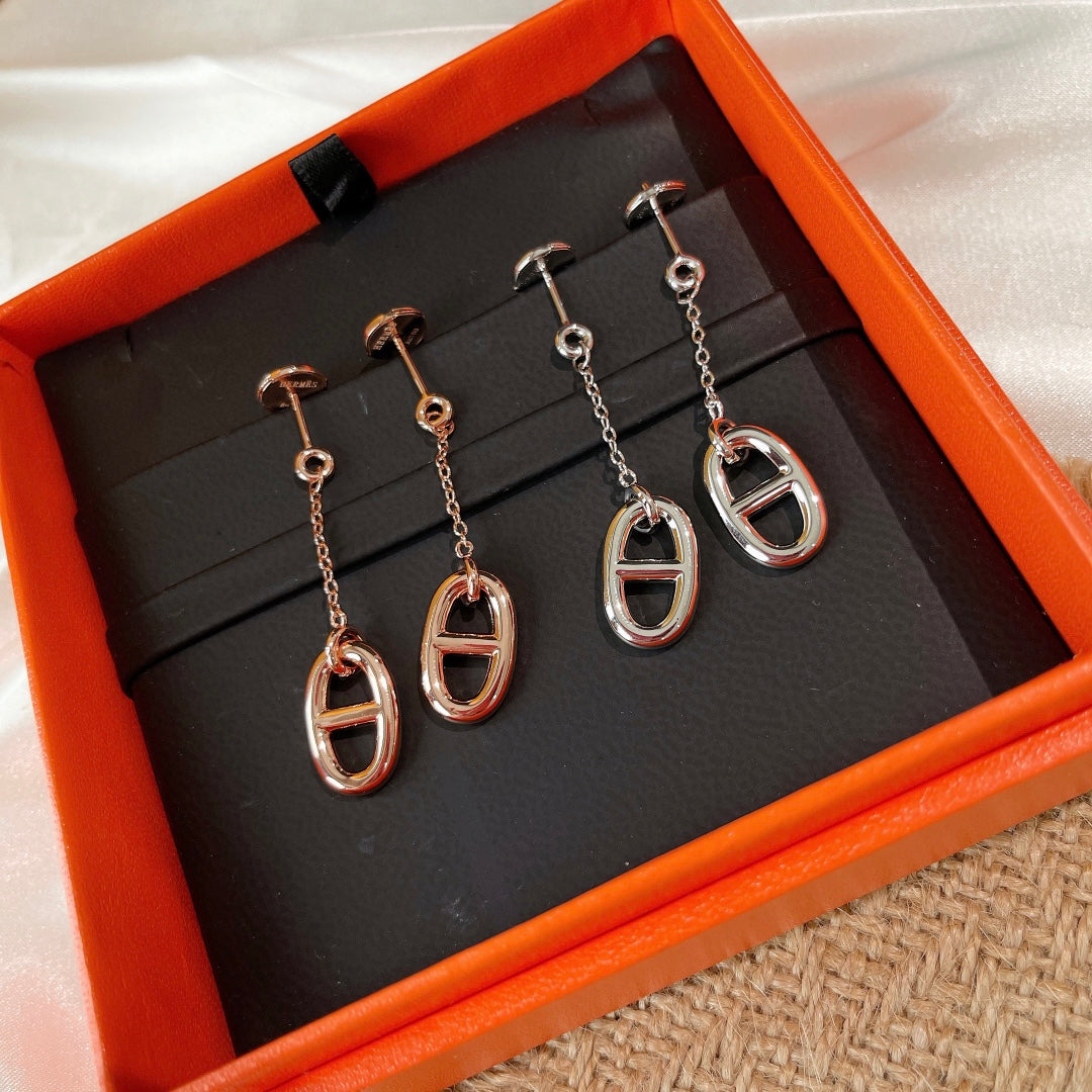 [ELAN LUXE]CHAINE TASSEL EARRINGS