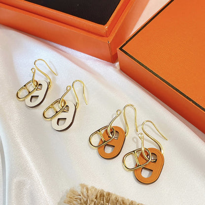 [ELAN LUXE]HM O'MAILLON GOLD EARRINGS
