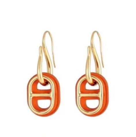 [ELAN LUXE]HM O'MAILLON GOLD EARRINGS