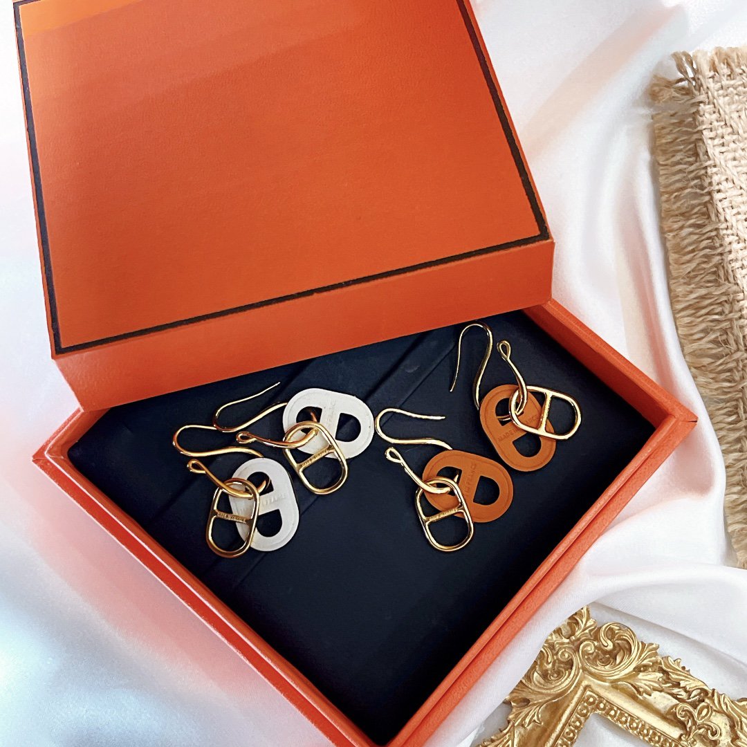 [ELAN LUXE]HM O'MAILLON GOLD EARRINGS