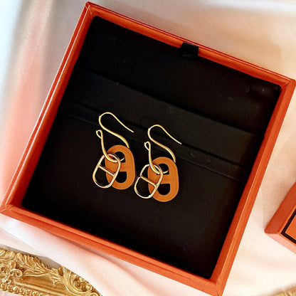 [ELAN LUXE]HM O'MAILLON GOLD EARRINGS
