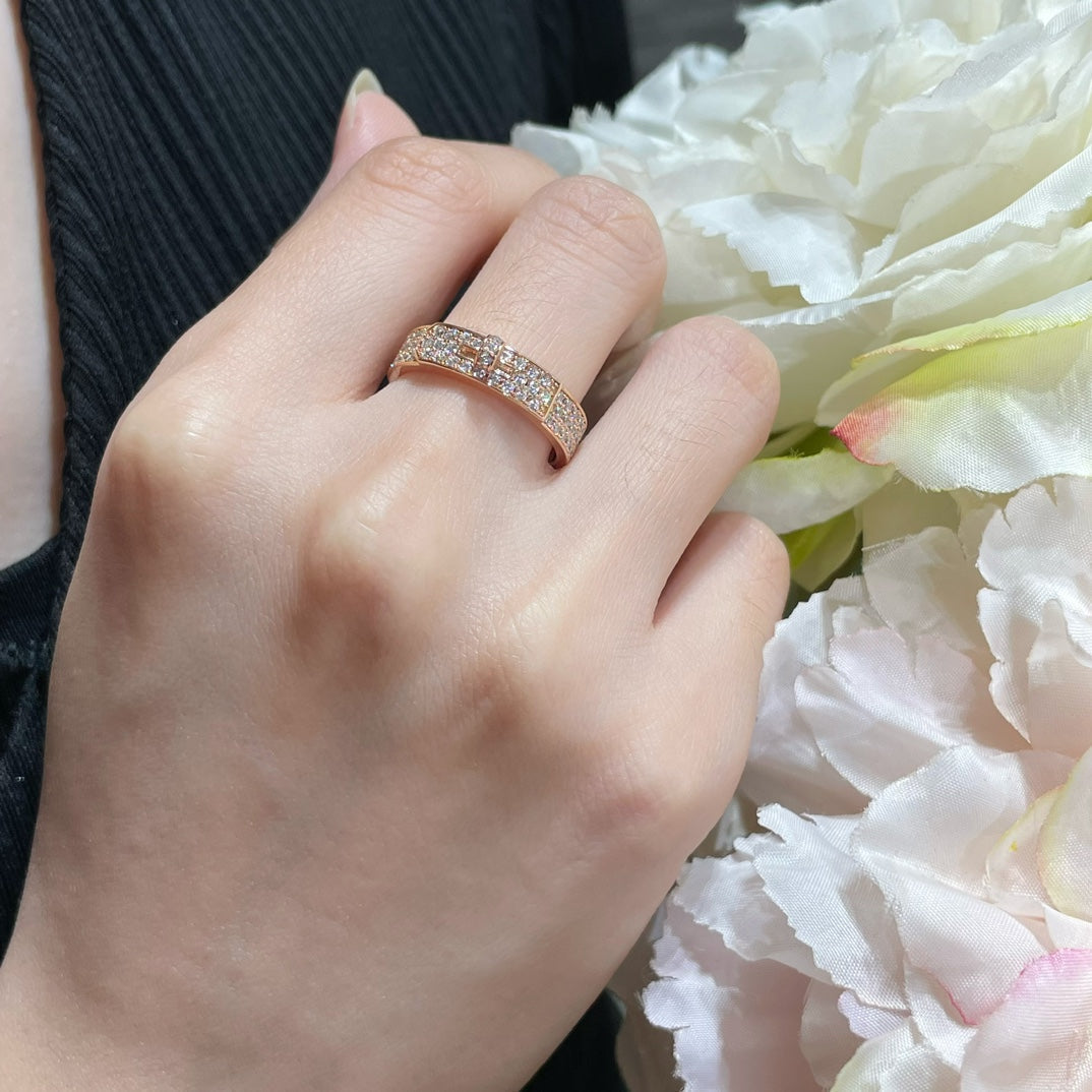 [ELAN LUXE]KELLY PINK GOLD DIAMOND RING
