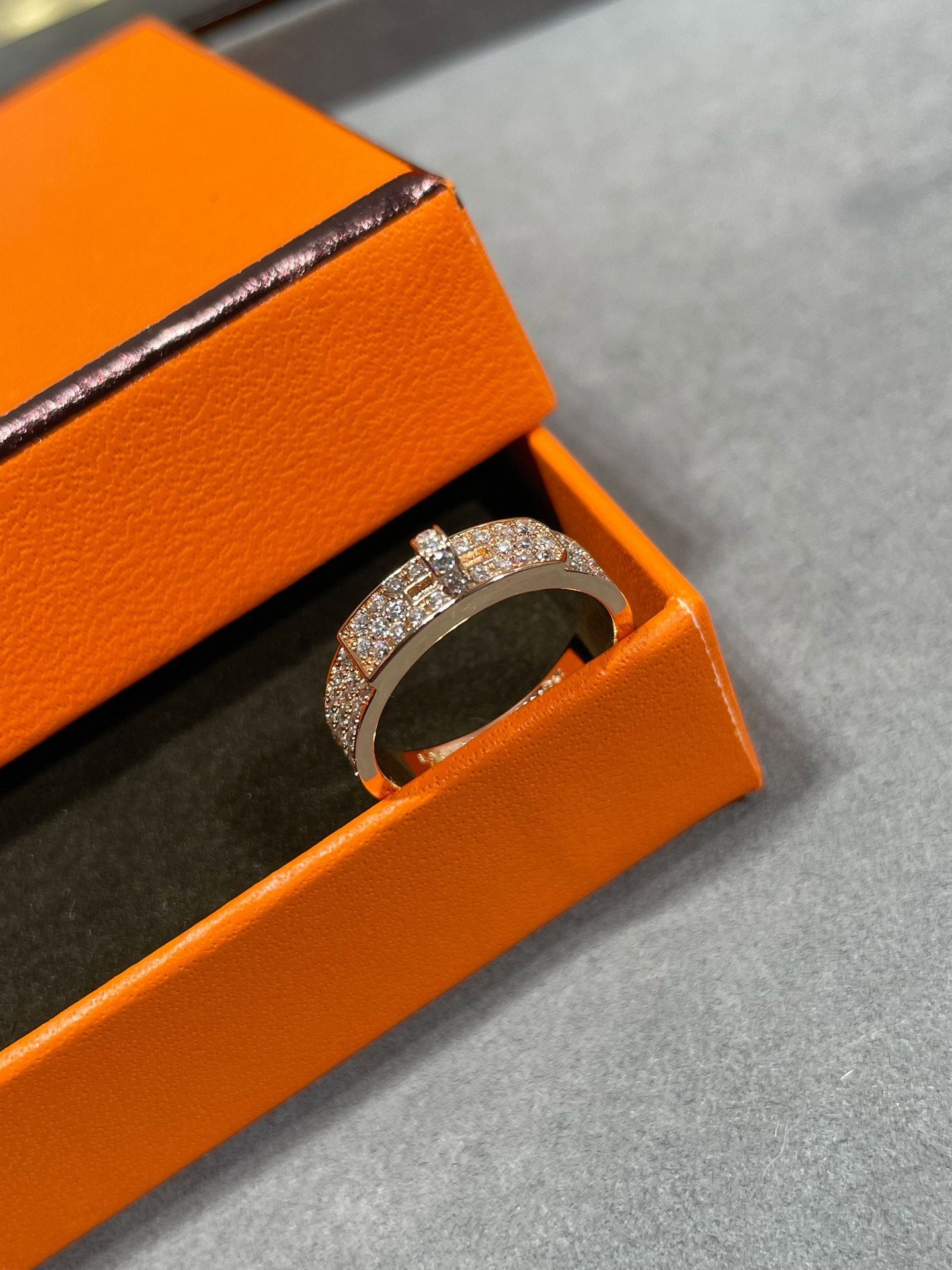 [ELAN LUXE]KELLY PINK GOLD DIAMOND RING
