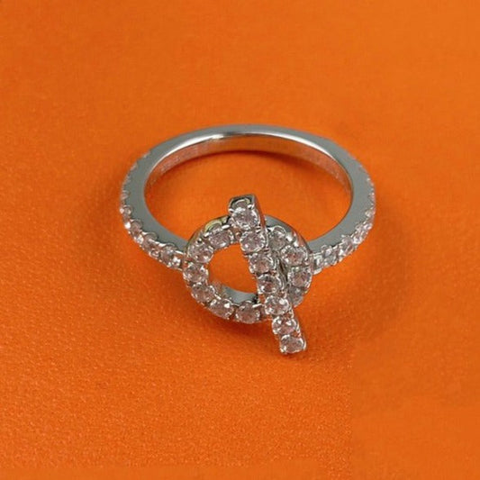 [ELAN LUXE]ECHAPPEE RING SILVER DIAMOND