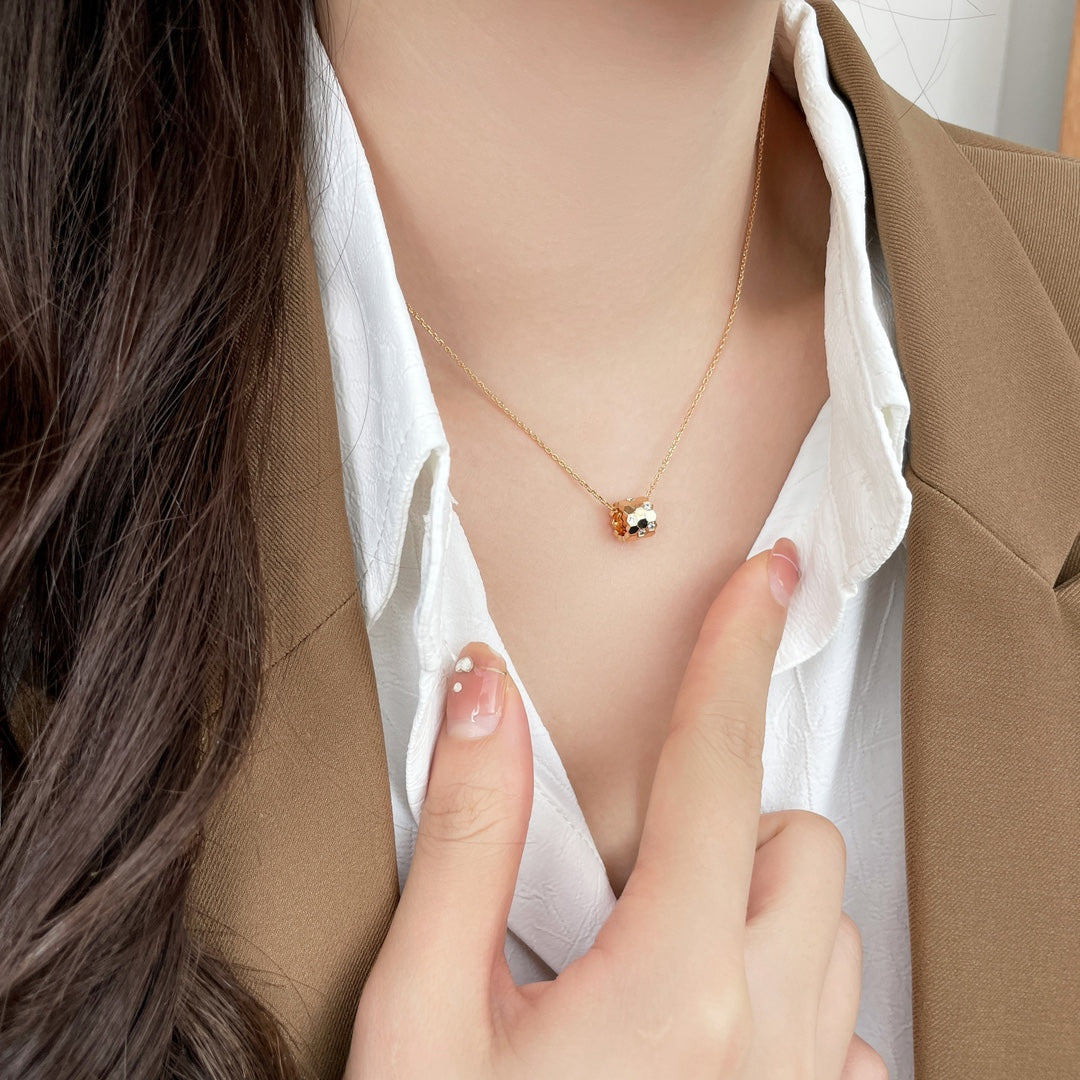 [ELAN LUXE]BEE MINI PEDANT DIAMOND NECKLACE
