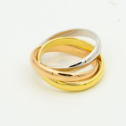 [ELAN LUXE]TRINITY RING GOLD PINK GOLD SILVER