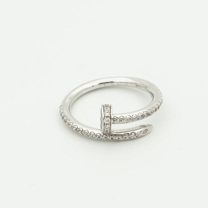 [ELAN LUXE]JUSTE RING 1.8MM SILVER DIAMONDS
