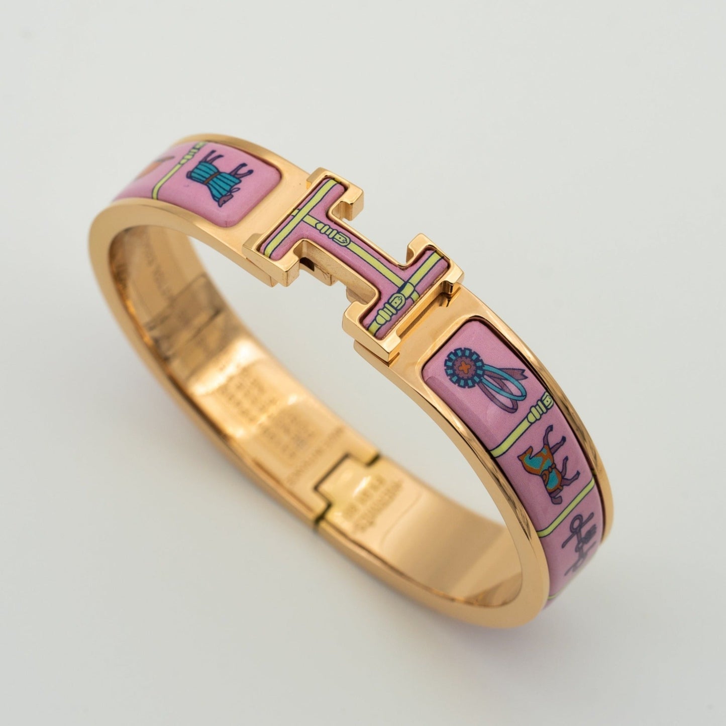 [ELAN LUXE]H PINK GOLD BRACELET PINK CERAMIC