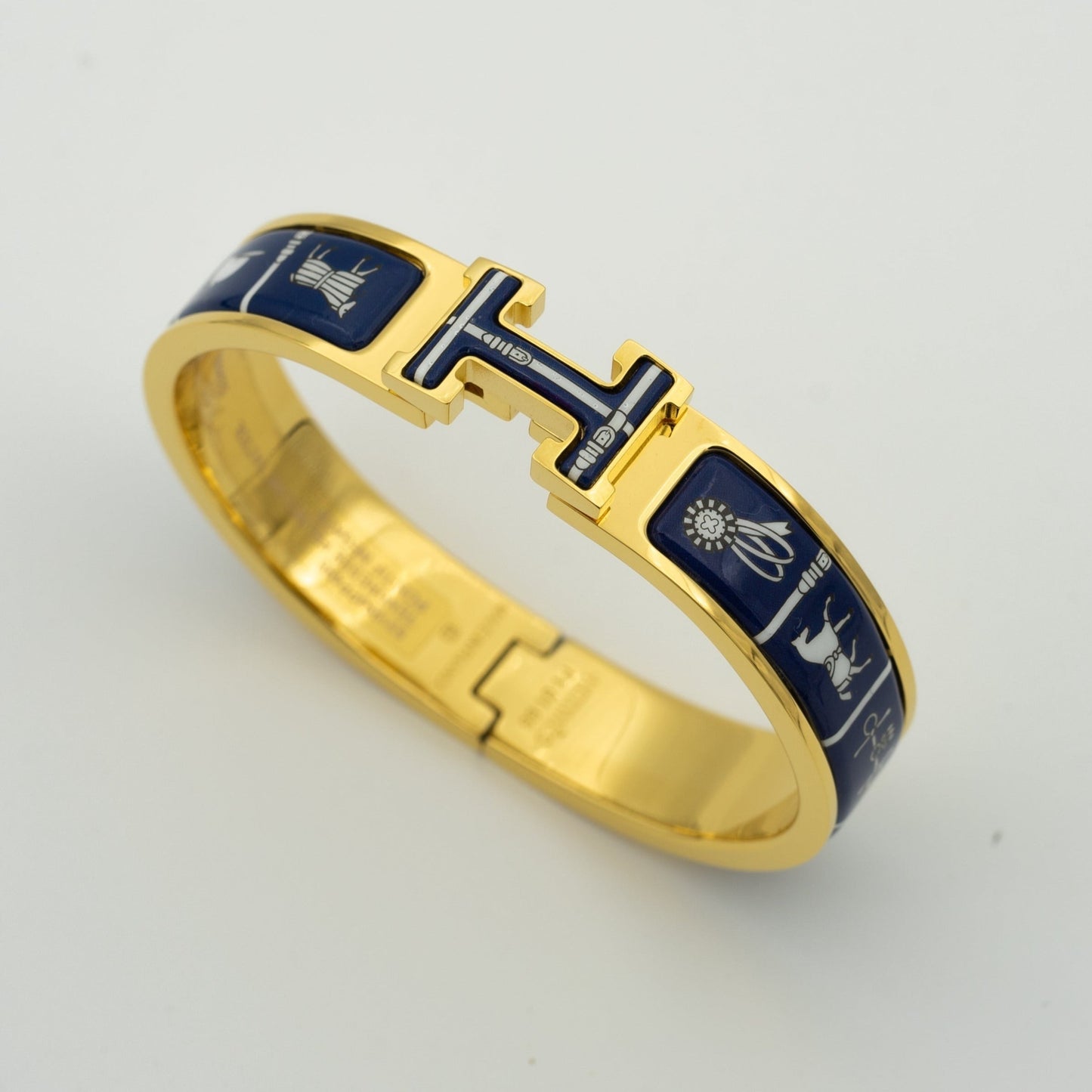 [ELAN LUXE]H BRACELET BLUE CERAMIC