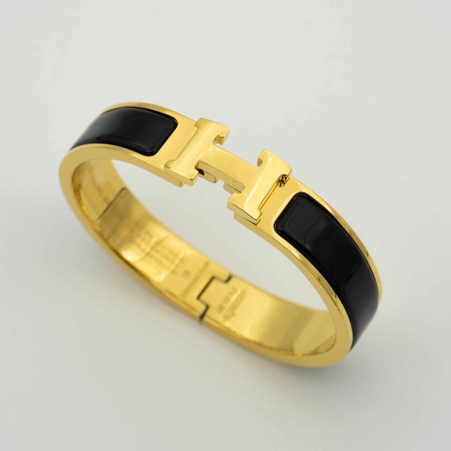 [ELAN LUXE]H BLACK BRACELET