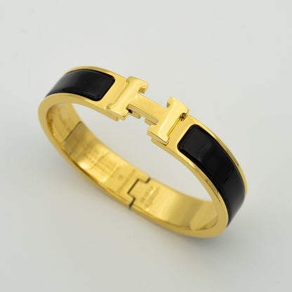 [ELAN LUXE]H BLACK BRACELET