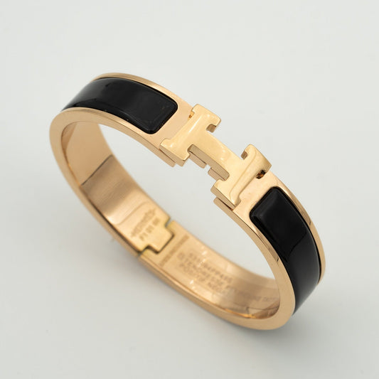 [ELAN LUXE]H BLACK BRACELET