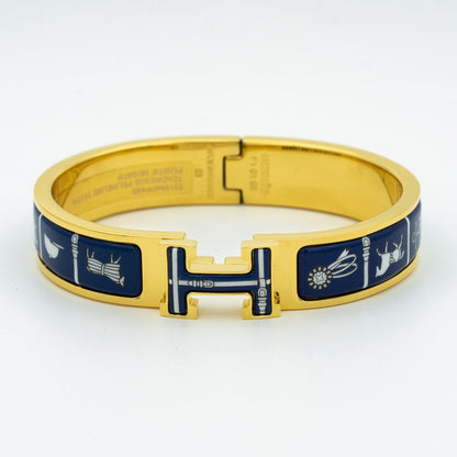 [ELAN LUXE]H BRACELET BLUE CERAMIC
