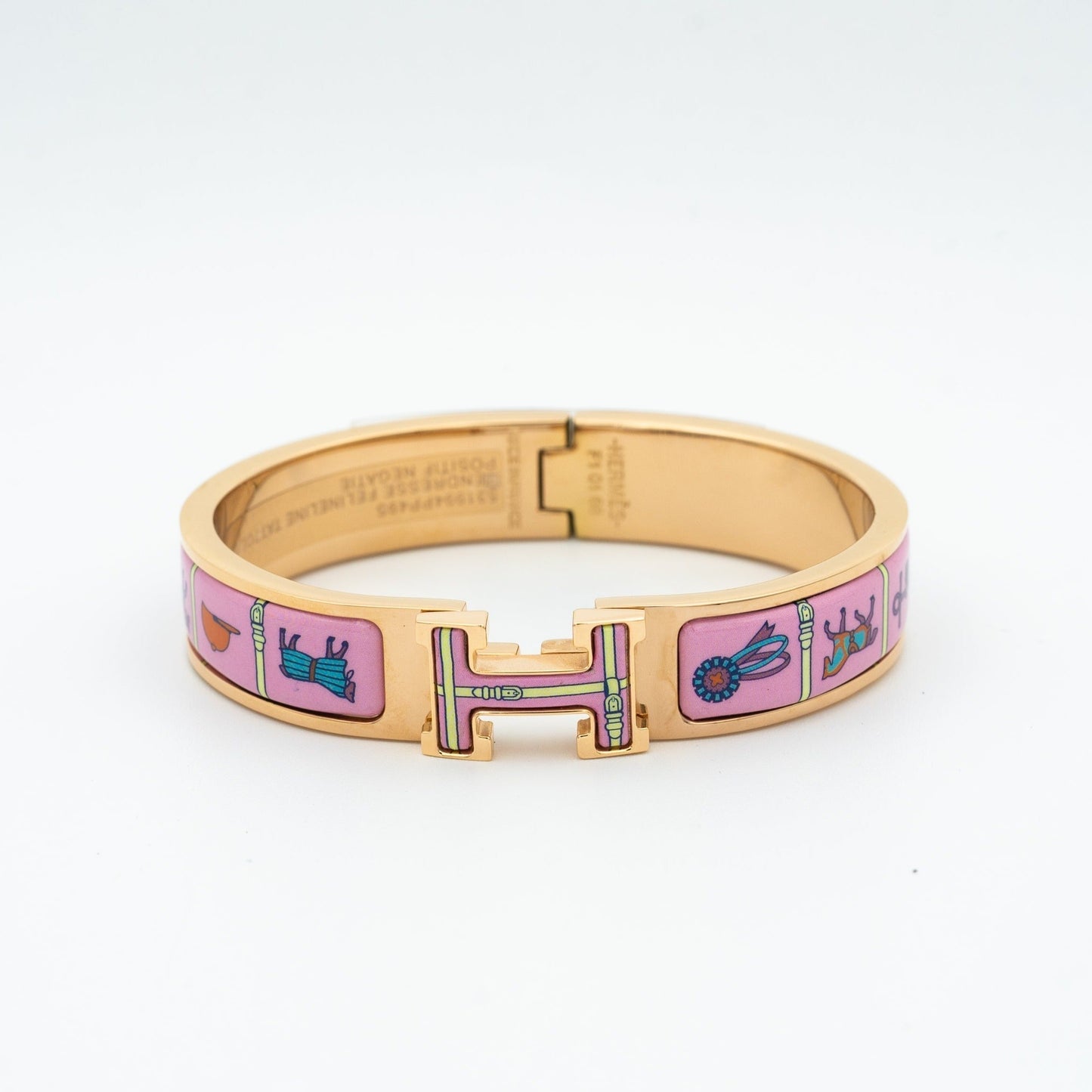 [ELAN LUXE]H PINK GOLD BRACELET PINK CERAMIC