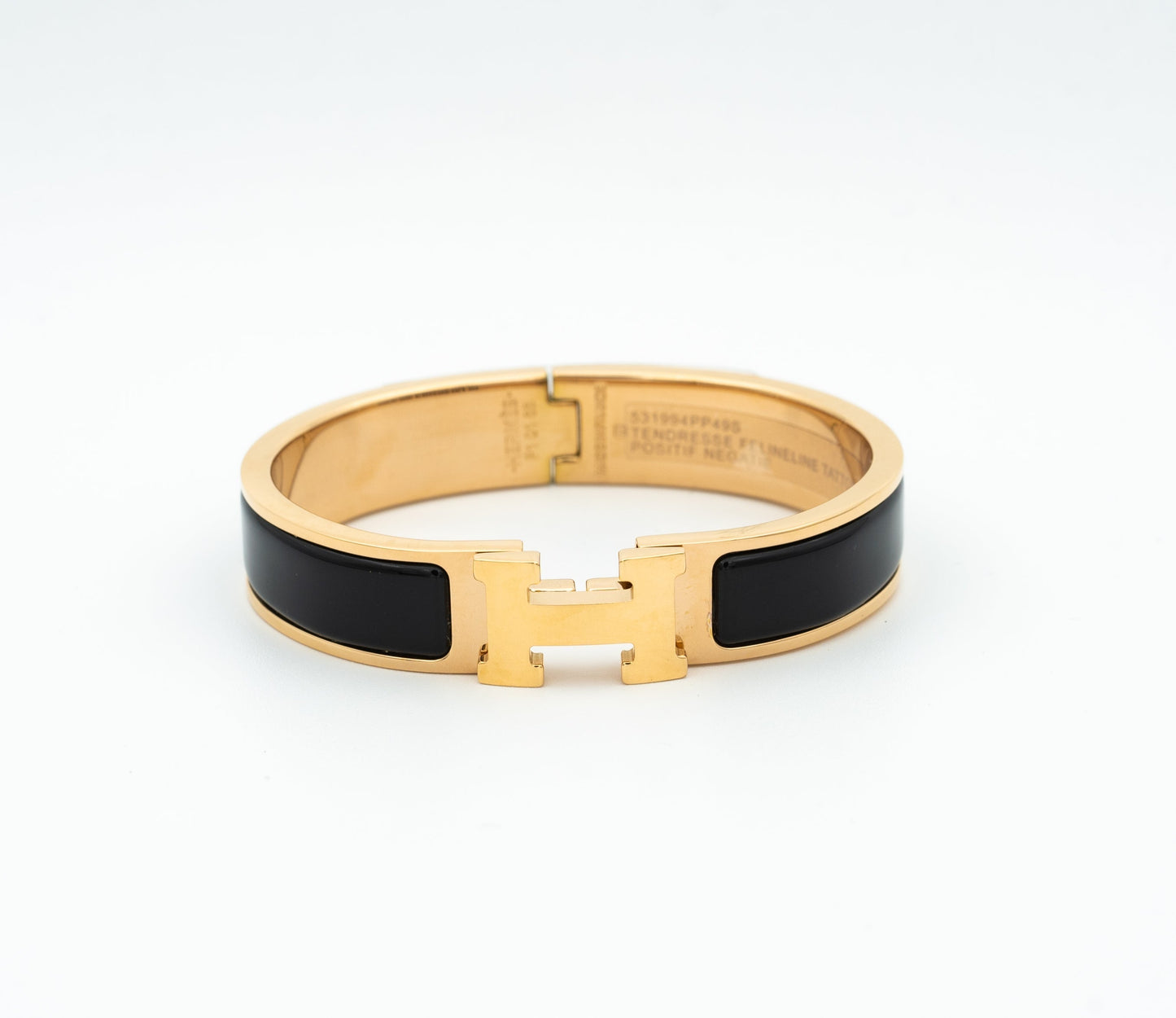 [ELAN LUXE]H BLACK BRACELET